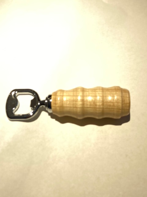 Bottle Opener with Wood Handle